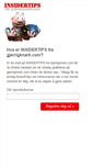 Mobile Screenshot of insidertips.gjerrigknark.com