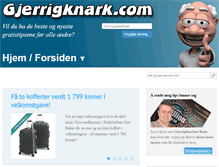 Tablet Screenshot of gjerrigknark.com