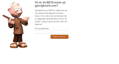 Desktop Screenshot of beta.gjerrigknark.com